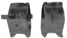 Jamara - Gearbox housing Sparkle front+ rear 2pcs