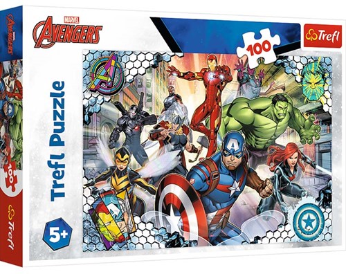 Trefl 100 - Famous Avengers / Disney Marvel The Avengers