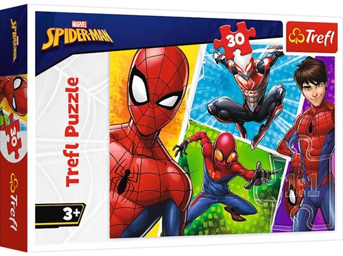 Trefl 30 - Spider-Man and Miguel / Disney Marvel Spiderman