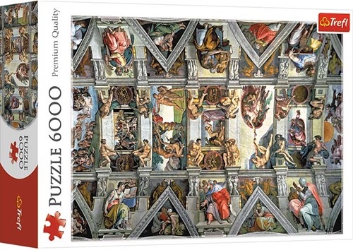 Trefl 6000 - Sistine Chapel ceiling