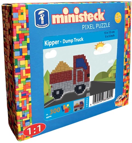 Ministeck Dump Truck - Small Box - 300pcs