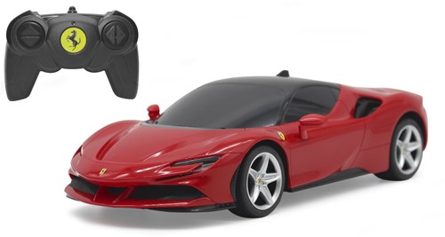 Jamara - Ferrari SF90 Stradale 1:24 red 2,4GHz