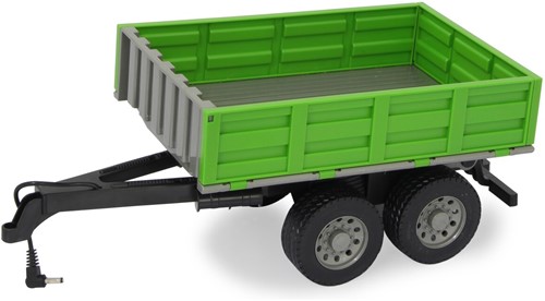 Jamara - Tipper Trailer green for RC-Tractor 1:16