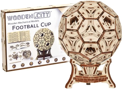 Wooden City - Football Cup Multifunctional Organizer