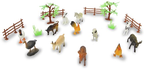 Jamara - Farm animals Set 20 pcs