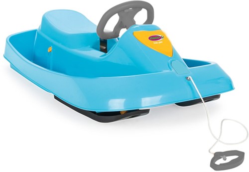 Jamara - Snow Play Bob Ralley 100cm blue with steering wheel and break