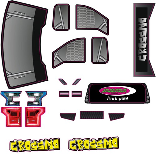 Jamara - Decal Sheet Crossmo Monstertruck