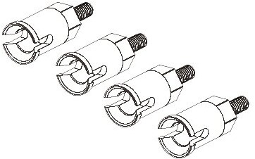 Jamara - Axle Z18 4pcs