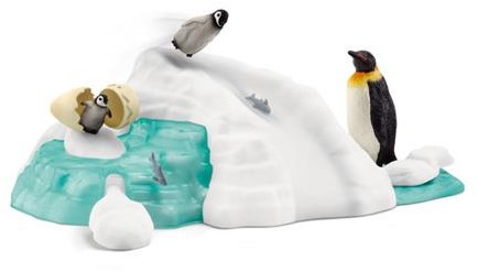 Schleich Wild Life Penguin Family Fun