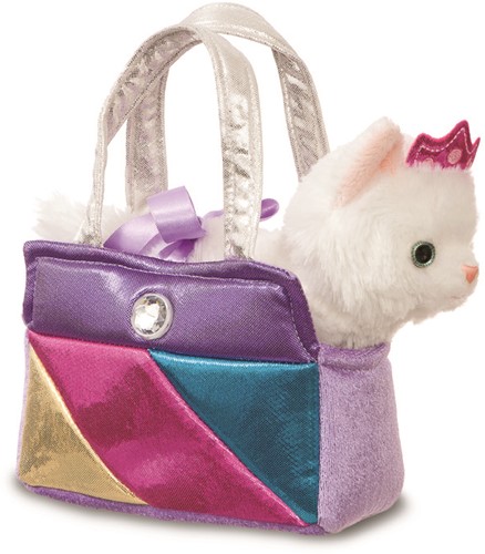 Aurora - FP Cat in Rainbow Handbag - 20cm