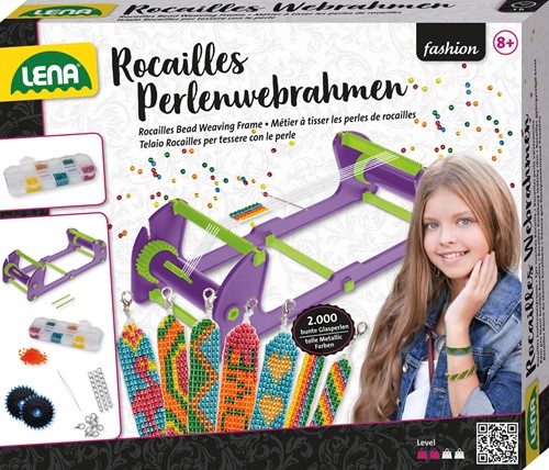 Lena Rocailles Kralenvlecht Frame