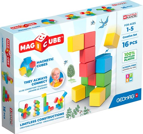 Geomag Magicube Recycled Creative Set 16 pcs