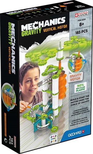 Geomag Mechanics Gravity RE Vertical Motor 183 pcs