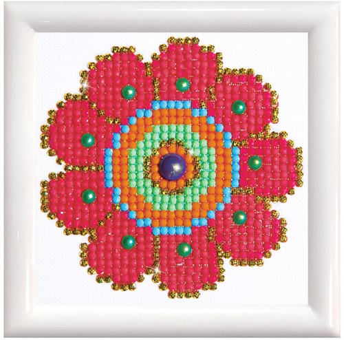 Diamond Dotz - Flower Power Dd Kit With Frame