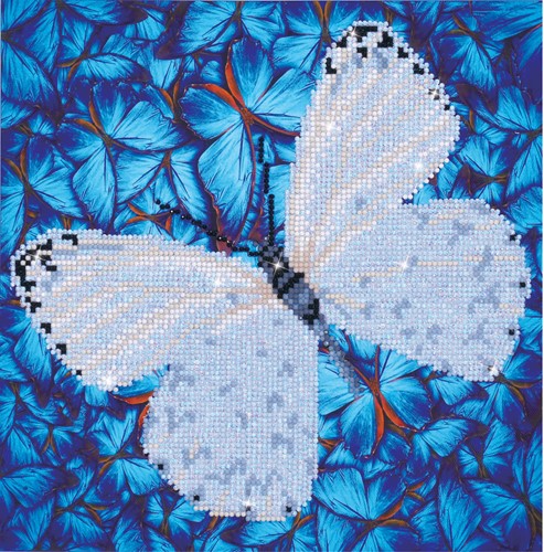 Diamond Dotz - Flutterby White