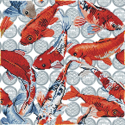 Diamond Dotz - Koi Mosaic