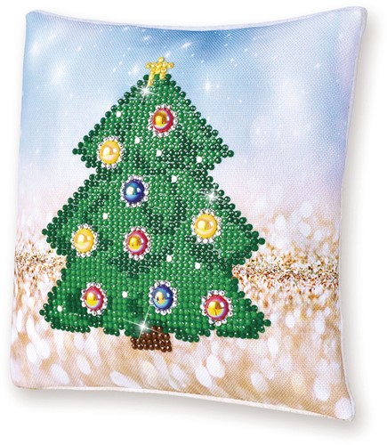 Diamond Dotz - Christmas Tree Pillow