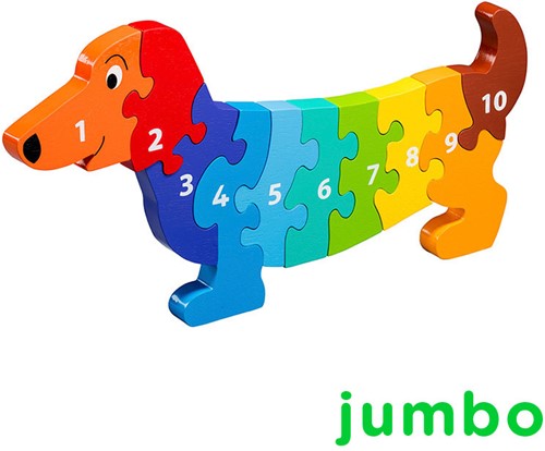 Lanka Kade - Jumbo Hond 1-10 puzzel